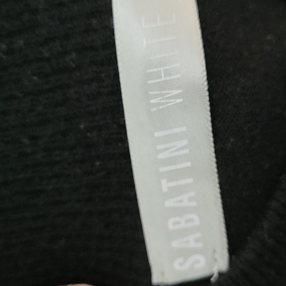 Sabatini White size xs black dress - Picture 7 of 9